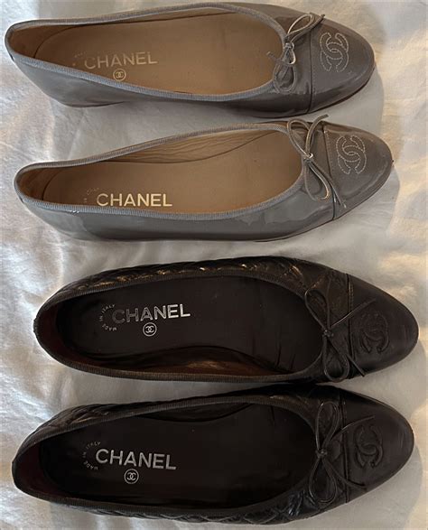 brooklyn blonde Chanel flats